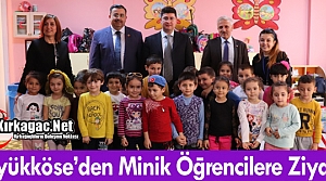 BÜYÜKKÖSE’DEN MİNİK ÖĞRENCİLERE ZİYARET