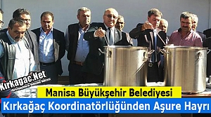 BÜYÜKŞEHİR BELEDİYESİ AŞURE HAYRI DÜZENLEDİ