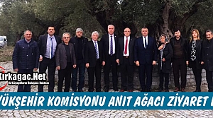 BÜYÜKŞEHİR KOMİSYONU ANIT AĞACI ZİYARET ETTİ