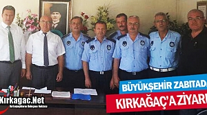 BÜYÜKŞEHİR ZABITA’DAN KIRKAĞAÇ’A ZİYARET