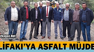 BÜYÜKŞEHİR'DEN ALİFAKI'YA ASFALT MÜJDESİ