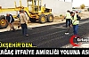 BÜYÜKŞEHİR'DEN KIRKAĞAÇ İTFAİYEYE ASFALT 