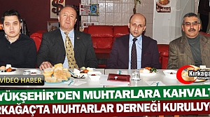 BÜYÜKŞEHİR’DEN KIRKAĞAÇLI MUHTARLARA KAHVALTI