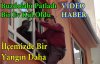 BUZDOLABI PATLADI,BİR EV KÜL OLDU(VİDEO)