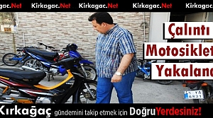 ÇALINTI MOTOSİKLETLER ELE GEÇİRİLDİ