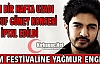 ÇAM FESTİVALİNE YAĞMUR ENGELİ