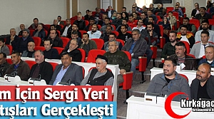 ÇAM İÇİN SERGİ YERİ SATIŞLARI GERÇEKLEŞTİ 