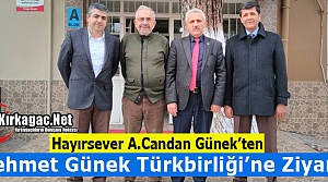 CANDAN GÜNEK’TEN M.GÜNEK TÜRKBİRLİĞİ’NE...