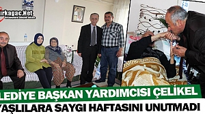 ÇELİKEL “YAŞLILARA SAYGI HAFTASINI“ UNUTMADI