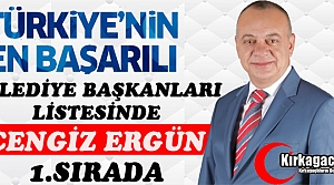 CENGİZ ERGÜN ZİRVEDE