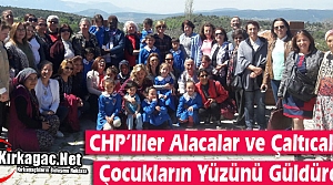 CHP ÇALTICAK ve ALACALAR’DA ÇOCUKLARIN YÜZÜNÜ GÜLDÜRDÜ