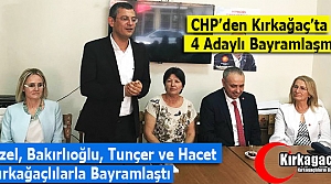 CHP’DEN 4 ADAYLI BAYRAMLAŞMA