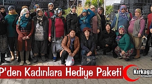 CHP’DEN KADINLARA HEDİYE PAKETİ