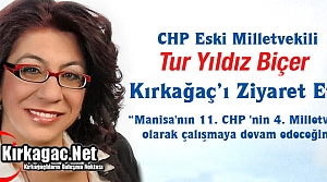 CHP’Lİ BİÇER’DEN KIRKAĞAÇ’A VEDA ZİYARETİ