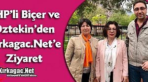 CHP’Lİ BİÇER’DEN KİRKAGAC.NET’E ZİYARET