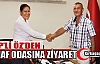 CHP'Lİ ÖZ'DEN ESNAF ODASINA ZİYARET