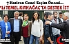 CHP'Lİ TEMEL KIRKAĞAÇ'TA DESTEK İSTEDİ