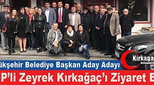 CHP’Lİ ZEYREK KIRKAĞAÇ’TA