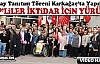 CHP’LİLER KIRKAĞAÇ’TA İKTİDAR İÇİN YÜRÜDÜ(VİDEO)