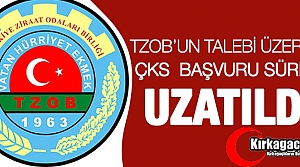 ÇKS'DE BAŞVURU SÜRESİ UZATILDI