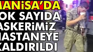 ÇOK ASKER HASTANEYE KALDIRILDI..BİR ZEHİRLENME...