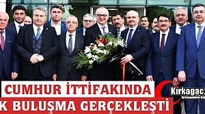 CUMHUR İTTİFAKI'NDA İLK BULUŞMA GERÇEKLEŞTİ