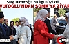 DAVUTOĞLU'NDAN SOMA'YA ZİYARET