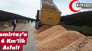 DEMİRTAŞ’A 16 KM’LİK ASFALT