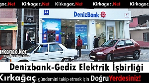 DENİZBANK ve GEDİZ ELEKTRİK'TEN İŞBİRLİĞİ