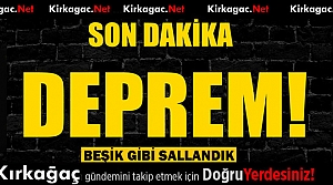 DEPREM…SABAHA KADAR BEŞİK GİBİ SALLANDIK