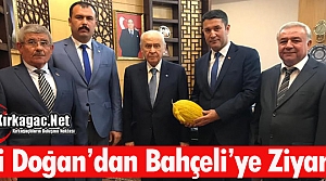 DOĞAN’DAN BAHÇELİ’YE ZİYARET