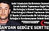 DOĞAN’DAN GEDÜZ’E SERT TEPKİ(VİDEO)