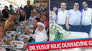 DR.YUSUF KILIÇ'IN EN MUTLU GÜNÜ