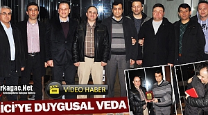 EMNİYET MÜDÜRÜ BİNİCİ’YE DUYGUSAL VEDA(VİDEO)