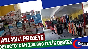 EN ANLAMLI PROJEYE 100.000 TL'LİK DEV DESTEK