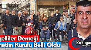 ENGELLİLER DERNEĞİ YÖNETİM KURULU BELLİ OLDU