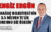 ERGÜN “KIRKAĞAÇ'IN 3.5 MİLYON TL’LİK BORCUNU...