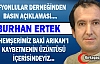 ERTEK “ARIKAN’I KAYBETMENİN ÜZÜNTÜSÜ İÇERİSİNDEYİZ”