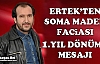 ERTEK’TEN SOMA MADEN FACİASI 1.YIL DÖNÜMÜ MESAJI