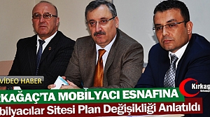 ESNAFA MOBİLYACILAR SİTESİ PLAN DEĞİŞİKLİĞİ ANLATILDI