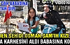 ESRA KARNESİNİ ALDI ŞEHİT BABASININ MEZARINA KOŞTU(ÖZEL HABER)