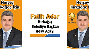 FATİH ADAR (AK PARTİ KIRKAĞAÇ BELEDİYE BAŞKAN ADAY ADAYI)