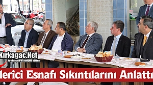 GALERİCİ ESNAFI SIKINTILARINI ANLATTI