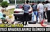 GAZETECİ ARKADAŞLARIMIZ KIRKAĞAÇ'TA ÖLÜMDEN...