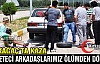 GAZETECİ ARKADAŞLARIMIZ KIRKAĞAÇ'TA ÖLÜMDEN DÖNDÜ