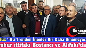 GEDÜZ “BU TRENDEN İNENLER BİR DAHA BİNEMEYECEKLER“