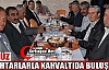 GEDÜZ, MUHTARLARLA KAHVALTIDA BULUŞTU