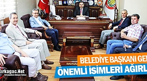 GEDÜZ ÖNEMLİ İSİMLERİ AĞIRLADI