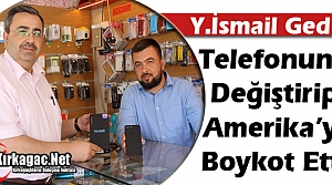 GEDÜZ TELEFONUNU DEĞİŞTİRİP ABD’Yİ PROTESTO...