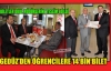 GEDÜZ'DEN ÖĞRENCİLERE 14 BİN BİLET